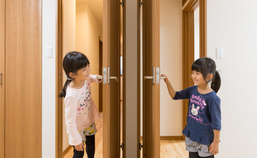 【豊川市】仲良し姉妹と多趣味なご夫婦。4人家族の将来まで考えた暮らしイメージ